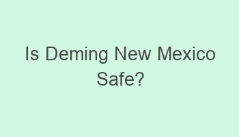 is deming new mexico safe 101063