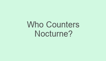 who counters nocturne 100998