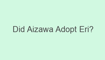 did aizawa adopt eri 101540