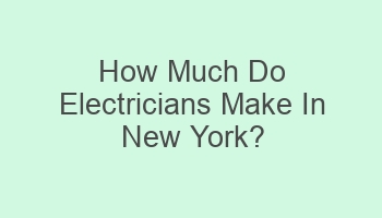 how much do electricians make in new york 101495