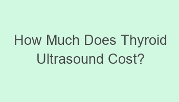 how much does thyroid ultrasound cost 102455