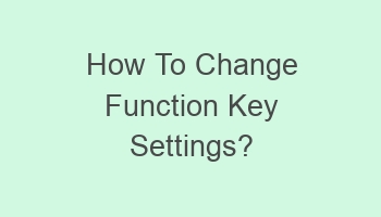 how to change function key settings 102336