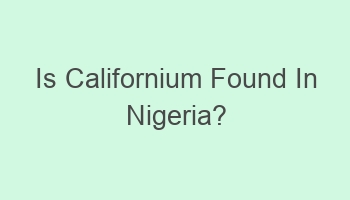 is californium found in nigeria 102467