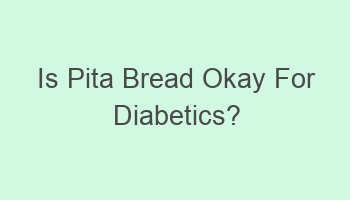 is pita bread okay for diabetics 101829