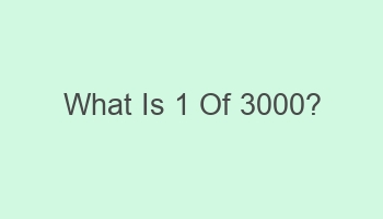 what is 1 of 3000 102561