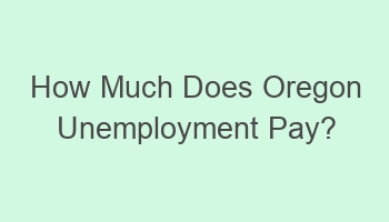 how much does oregon unemployment pay 103360