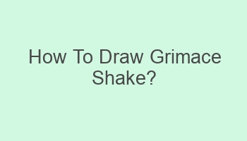 how to draw grimace shake 104108