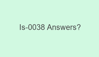 is 0038 answers 102799