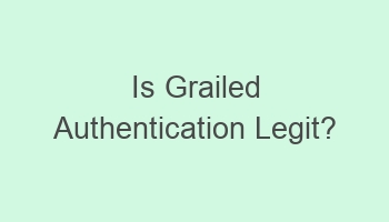 is grailed authentication legit 103974