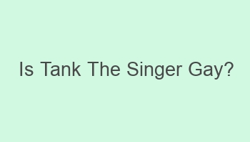 is tank the singer gay 104004