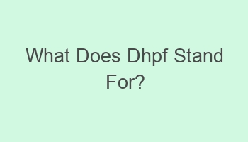 what does dhpf stand for 103942