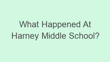 what happened at harney middle school 102643