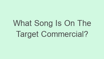 what song is on the target commercial 102694