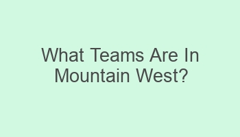 what teams are in mountain west 103339