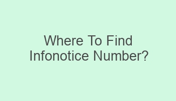 where to find infonotice number 102821