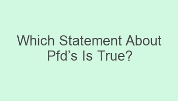 which statement about pfdcabcs is true 103003