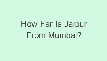 how far is jaipur from mumbai 105600