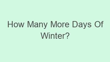 how many more days of winter 104562