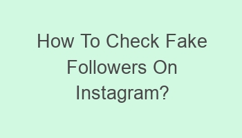 how to check fake followers on instagram 105755