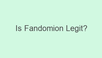 is fandomion legit 105308