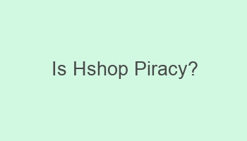 is hshop piracy 105256