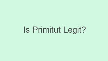 is primitut legit 105742