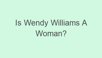 is wendy williams a woman 104724