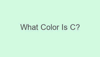 what color is c 105037