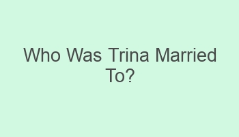 who was trina married to 105328