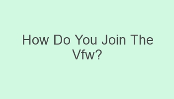 how do you join the vfw 106543