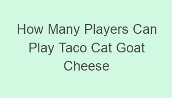 how many players can play taco cat goat cheese pizza 108038