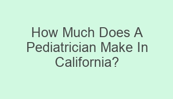 how much does a pediatrician make in california 106863