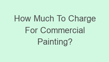 how much to charge for commercial painting 106738