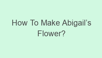 how to make abigailcabcs flower 106160