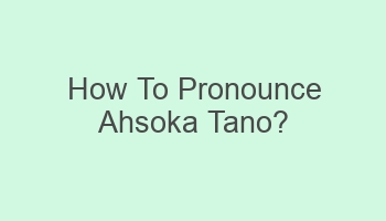 how to pronounce ahsoka tano 108604