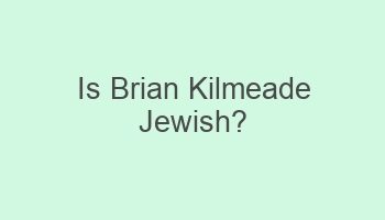 is brian kilmeade jewish 106580