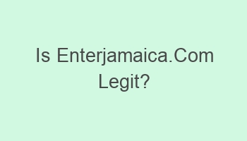 is enterjamaica com legit 107079