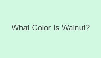 what color is walnut 108625