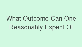 what outcome can one reasonably expect of democracies 105941