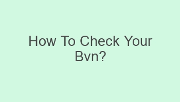 how to check your bvn 110524