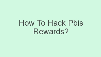 how to hack pbis rewards 110520