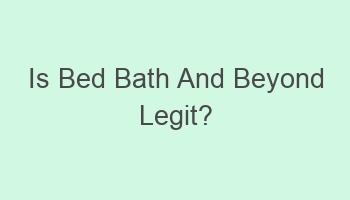 is bed bath and beyond legit 109232