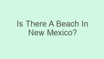 is there a beach in new