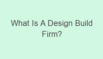 what is a design build firm 109491