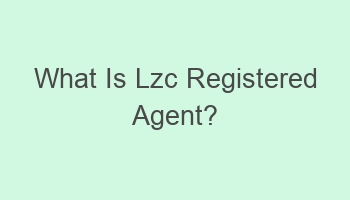 what is lzc registered agent 108963